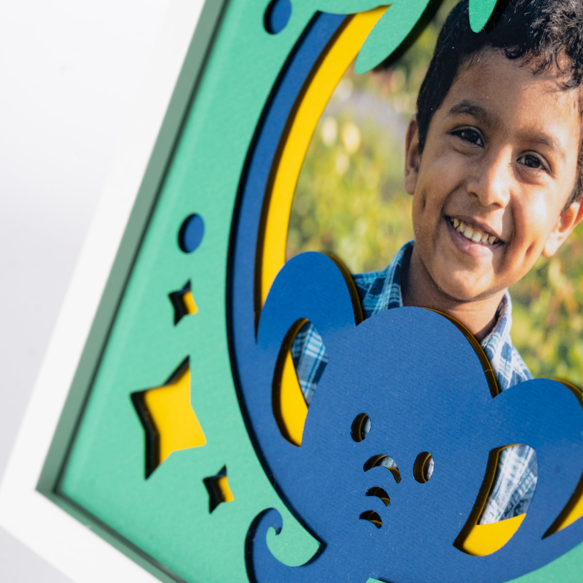 Elephant Kids Photo Frame